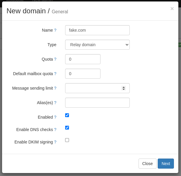 Relay Domain Config - Part 1